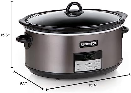 8 Quart Programmable Slow Cooker with Auto Warm - Curated Catalog P9