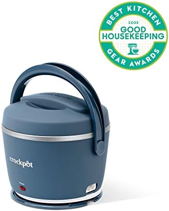 Electric Lunch Box Food Warmer 20oz – Faded Blue - Curated Catalog F3