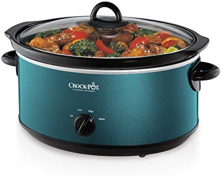 7 Quart Manual Slow Cooker – Turquoise - Curated Catalog N2