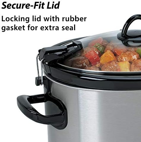 Cook & Carry 6 Quart Portable Slow Cooker - Curated Catalog M3