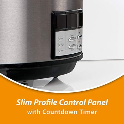 8 Quart Programmable Slow Cooker with Auto Warm - Curated Catalog P9