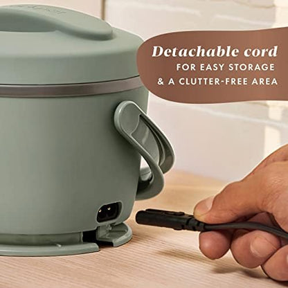 Portable Electric Lunch Box Food Warmer – Green - Curated Catalog D8
