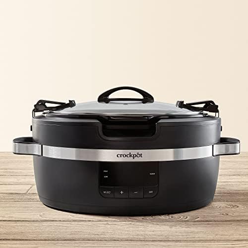 Thermoshield 6 Quart Slow Cooker with Carry Handles - Curated Catalog D9