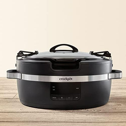 Thermoshield 6 Quart Slow Cooker with Carry Handles - Curated Catalog D9