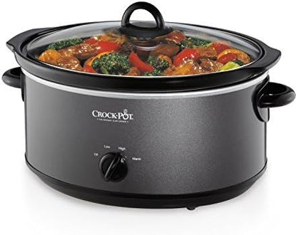 7 Quart Slow Cooker – Charcoal - Curated Catalog E2