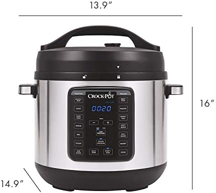 8 Quart Express Crock Multi-Use Pressure Cooker - Curated Catalog L5