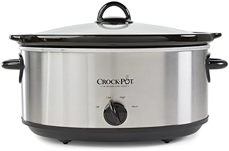 7 Quart Oval Manual Slow Cooker – Stainless Steel - Curated Catalog V7