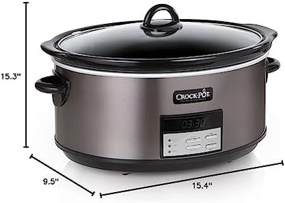 8 Quart Programmable Slow Cooker with Auto Warm - Curated Catalog P9