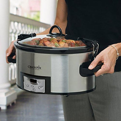 Cook & Carry 6 Quart Programmable Slow Cooker - Curated Catalog B7