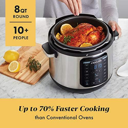 8 Quart Express Crock Multi-Use Pressure Cooker - Curated Catalog H3