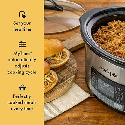 MyTime 6 Quart Programmable Slow Cooker - Curated Catalog K3