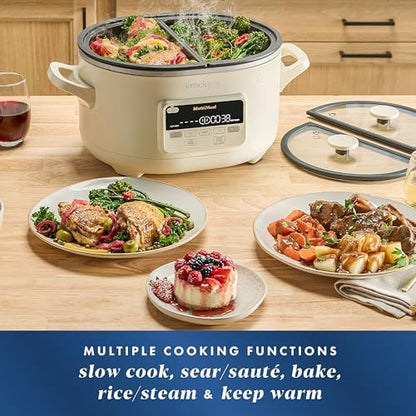 MultiMeal Multicooker with Programmable Slow Cooker - Curated Catalog Z8