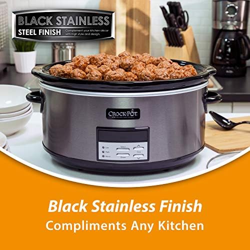 8 Quart Programmable Slow Cooker with Auto Warm - Curated Catalog P9