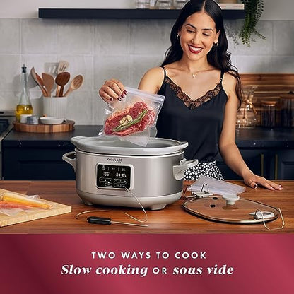 7 Quart Programmable Cook & Carry Slow Cooker - Curated Catalog N5