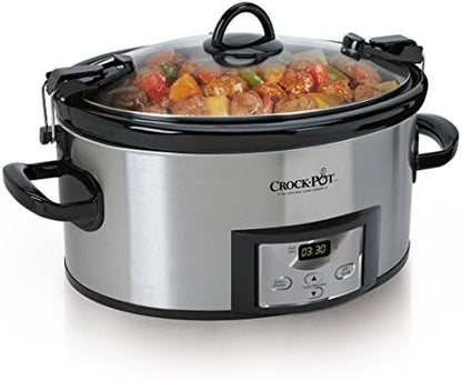 Cook & Carry 6 Quart Programmable Slow Cooker - Curated Catalog B7