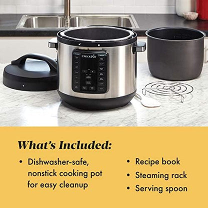 8 Quart Express Crock Multi-Use Pressure Cooker - Curated Catalog H3