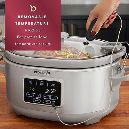 7 Quart Programmable Cook & Carry Slow Cooker - Curated Catalog N5