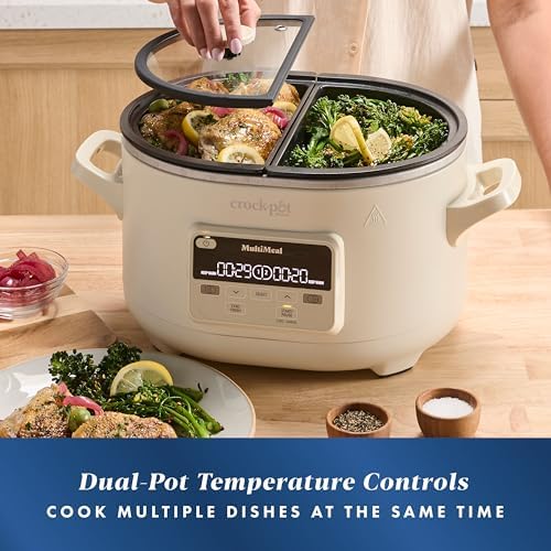 MultiMeal Multicooker with Programmable Slow Cooker - Curated Catalog Z8