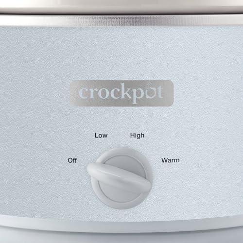 4.5 Quart Manual Slow Cooker – Macaroon Blue - Curated Catalog T0