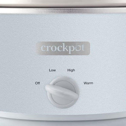 4.5 Quart Manual Slow Cooker – Macaroon Blue - Curated Catalog T0