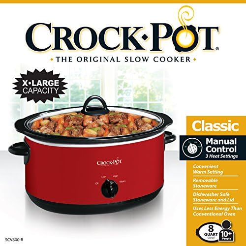 Express Crock 8 Quart Programmable Slow Cooker - Curated Catalog G7