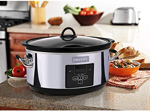 7 Quart Programmable Slow Cooker – Polished Platinum - Curated Catalog Z2