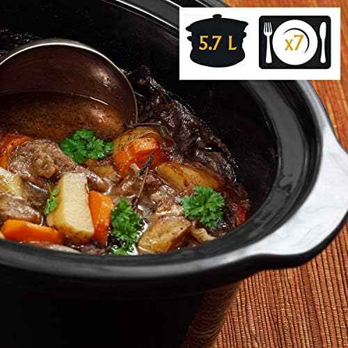 Cook & Carry 6 Quart Portable Slow Cooker - Curated Catalog H5