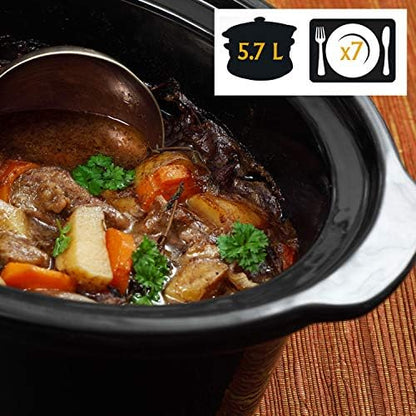 Cook & Carry 6 Quart Portable Slow Cooker - Curated Catalog H5