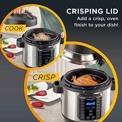 Express Crisp 8 Quart 10-in-1 Pressure Cooker - Curated Catalog C3