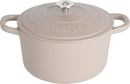 3 Quart Enameled Cast Iron Dutch Oven – Aqua - Curated Catalog X3