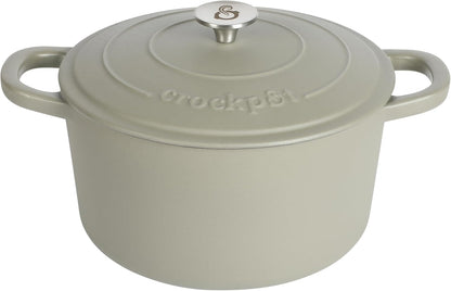 3 Quart Enameled Cast Iron Dutch Oven – Aqua - Curated Catalog X3