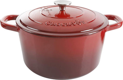 3 Quart Enameled Cast Iron Dutch Oven – Aqua - Curated Catalog T0