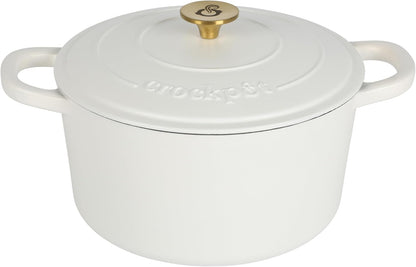 3 Quart Enameled Cast Iron Dutch Oven – Aqua - Curated Catalog T0