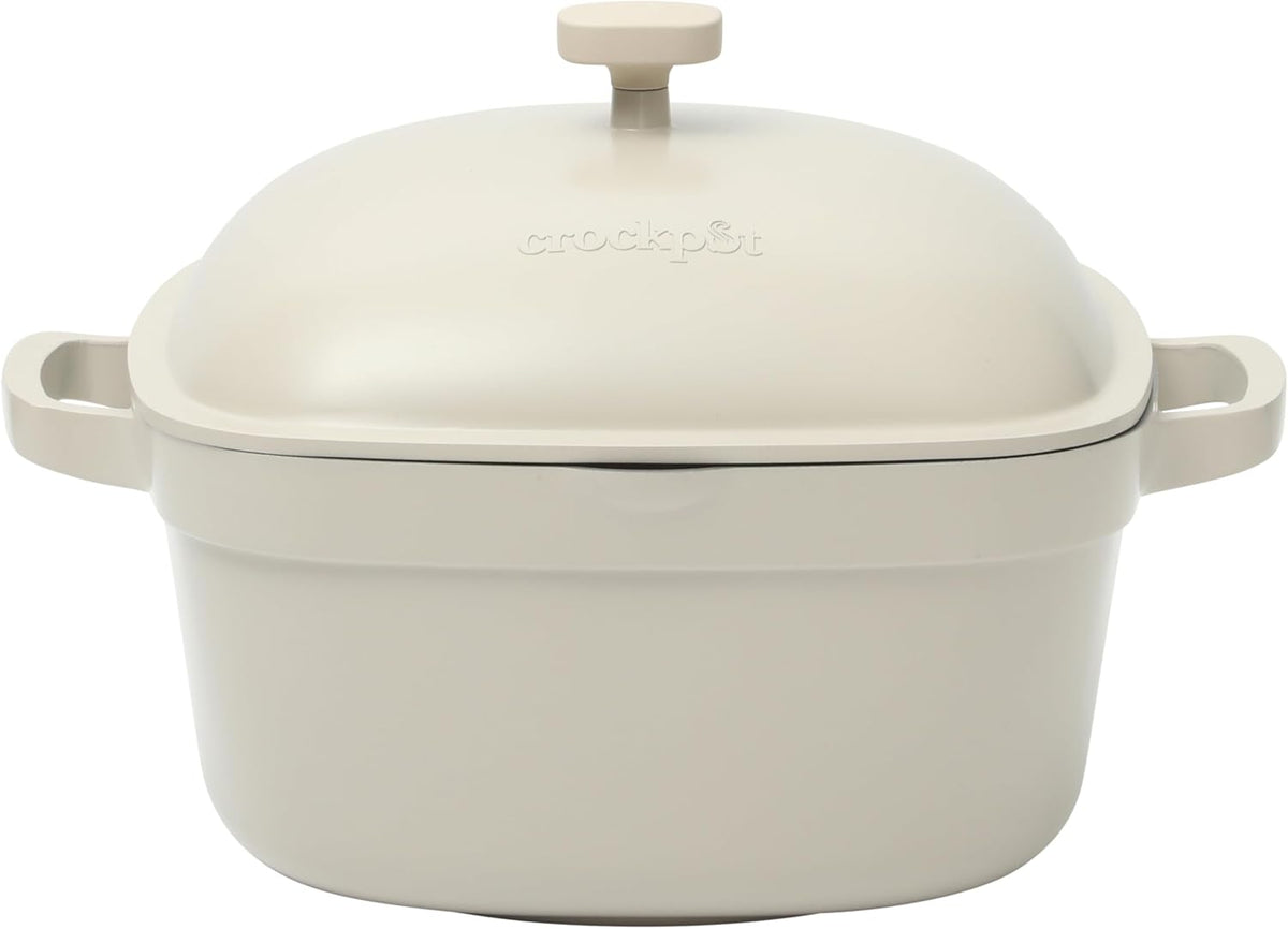 3 Quart Enameled Cast Iron Dutch Oven – Aqua - Curated Catalog X3