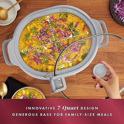 7 Quart Programmable Cook & Carry Slow Cooker - Curated Catalog N5