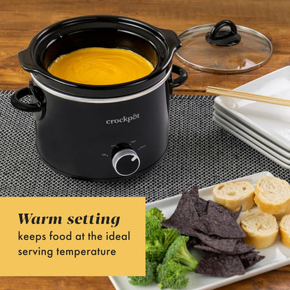 2 Quart Mini Slow Cooker – Classic Compact Cooker - Curated Catalog C2